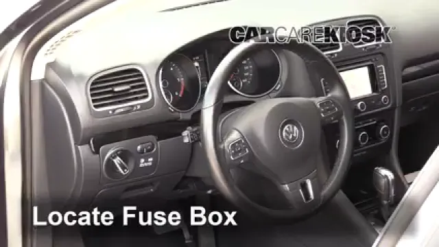 2013 Volkswagen Jetta TDI 2.0L 4 Cyl. Turbo Diesel Wagon Fuse (Interior) Check